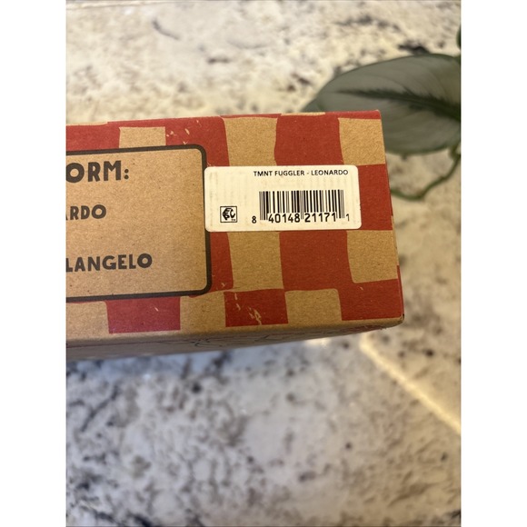 Fuggler Teenage Mutant Ninja Turtles Limited Edition Leonardo Plush New - Picture 7 of 11